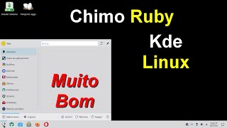 Nova versão da Distro Chimo Ruby Kde Linux Ubuntu [upl. by Terag]