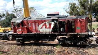 GUINCHOS DESTOMBANDO LOCOMOTIVA [upl. by Lotsirb]