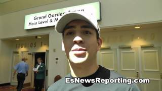 Team Canelo have a message for Josesito Lopez [upl. by Sherr295]