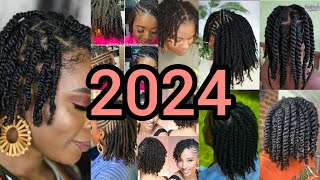 Two Strands twist hairstyles for natural hair  Braids Hairstyles Twist strands twist braids styles [upl. by Ierdna]