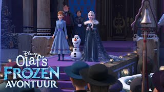 Olafs Frozen Avontuur  Eerste Kerstmis  Disney NL [upl. by Crocker17]