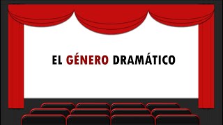 El género dramático  1ero de secundaria  Literatura [upl. by Eenyaj693]