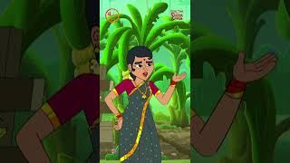 Rama went to sell bananas  A Bottle of Dew  English Youtube Shorts  Story Time with Sudha Amma [upl. by Appilihp]