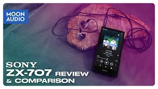 Sony ZX707 Music Player Review amp WM1AM2 Comparison  Moon Audio [upl. by Elwood247]