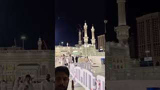 Beautiful Azan 🌃 Mecca Haram 🕋 Soothing the hearts makkah mecca kaaba hajj umrah azan haram [upl. by Sucam]