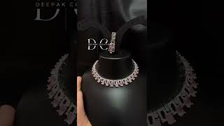 American diamond necklace9948555356 [upl. by Fiedling399]