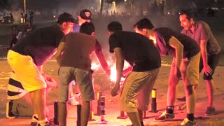 PyroStyle Excalibur Shells Firework Huddle Epic Fourth of July Video [upl. by Ecyarg944]