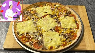 Recette facile de pizza au thon [upl. by Otrebilif]