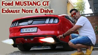 FORD MUSTANG EXHAUST NOTE amp DRIVE  Very Very LOUD [upl. by Egres]