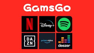 Come risparmiare sugli abbonamenti Netflix Amazon Disney ecc con Gamsgo [upl. by Nisen]