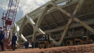 Brazils World Cup stadium feared to be future white elephant [upl. by Eruza816]