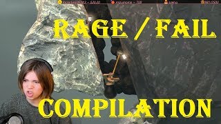 Twitch Madness  Getting Over It Rage  Fail Compilation Ep5 [upl. by Hisbe]