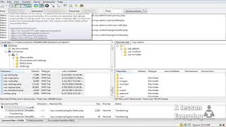 Filezilla client vs filezilla server How to upload a lot of content to website file manager easily [upl. by Cameron]