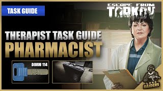 Pharmacist 1212 Carbon Case  Therapist Task Guide  Escape From Tarkov EFT [upl. by Loesceke]