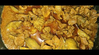 মুরগির গিলাকলিজা ভুনাChicken গিলে মেটে কষাChicken GizzardsLiver CurryKALEJIGURDA MASALAPotay [upl. by Yodlem894]