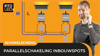 Inbouwspots in SERIE of PARALLEL CIRCUIT  INTOLED [upl. by Donald]