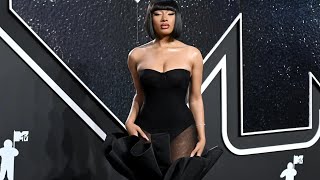 Megan Thee Stallion Dazzles in Bold Gown at 2024 VMAs [upl. by Horodko]