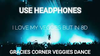 Gracies Corner  Veggies Dance Tiktok song BUT YOURE AT A CONCERT [upl. by Atinid]