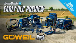 First look at the NEW Göweil DLC  Farming Simulator 22 [upl. by Aeriela]