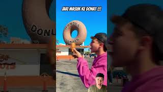 Jari di donat funny vfx satisfying balloon challenge cartoon cgi donuts yummy shorts [upl. by Rolyab]