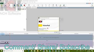 NCH Videopad Editor v 5 01 Registration Code [upl. by Meehar]