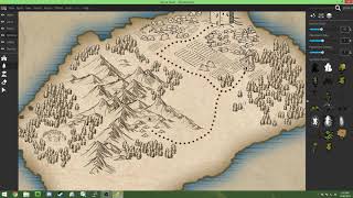 15 Minute DampD Maps  Wonderdraft Tutorial  The Island of Morn [upl. by Gaudet]