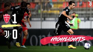 Monza 10 Juventus  Serie A Highlights [upl. by Sinaj]