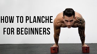 HOW TO PLANCHE FOR BEGINNERS  BY OSVALDO LUGONES [upl. by Selda]