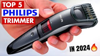 Top 5 Best Philips Trimmer In India 2024  Philips Trimmer Under 2000  Philips Trimmer Review [upl. by Ogdan]