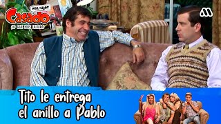 Tito le revela la verdad del anillo a Pablo  Temporada 1  Casado con Hijos [upl. by Adlih262]