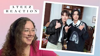 ATEEZ Seonghwa and Hongjoong’s COMPILATIONS  Ateez being UNSERIOUS  REACTION [upl. by Sezen]