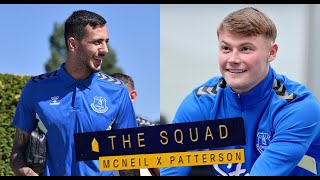 THE SQUAD MCNEIL X PATTERSON ANSWER QUICKFIRE QUESTIONS ABOUT THEIR TEAMMATES [upl. by Ader]