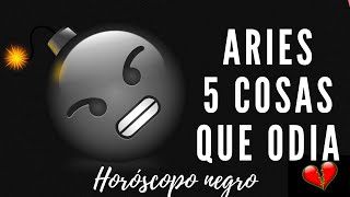 ♈ Horóscopo NEGRO de ARIES 🐏 horoscoponegro horóscopo signosdelzodiaco aries ariestarot [upl. by Bazil682]