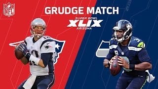 Patriots vs Seahawks Super Bowl XLIX Grudge Match  NFL NOW [upl. by Deelaw]