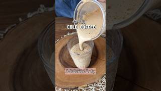 5 Calorie Iced Coffee  Easiest recipe for weight watchers [upl. by Sublett89]