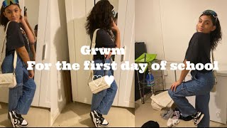 GRWM First Day Of School 6th grade [upl. by Aplihs]