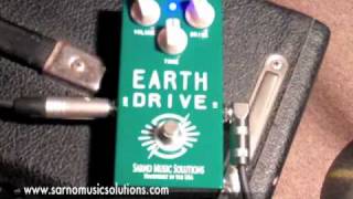 Earth Drive Overdrive Pedal  Sample 1 [upl. by Dleifyar]