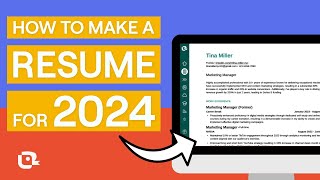 How to Write a Resume for 2024 Tips Tools amp Examples [upl. by Rentschler388]