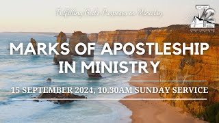 Marks of Apostleship in Ministry [upl. by Sesom455]