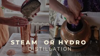 Steam distillation or hydro distillation  Types of distillation [upl. by Alessandro394]