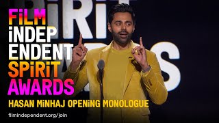 OPENING MONOLOUGE  HASAN MINHAJ  2023 FILM INDEPENDENT SPIRIT AWARDS [upl. by Ellac]