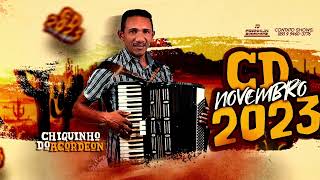 CHIQUINHO DO ACORDEON  CD NOVEMBRO 2023 [upl. by Wescott]