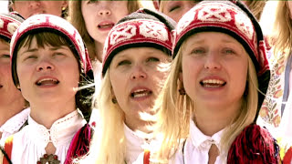 Estonian Song Celebration  traditions and nowadays [upl. by Rist]