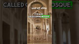 Masjid  Qatar State Grand Mosque🕌  कतर की सबसे बड़ी मस्जिद 🕌 [upl. by Hubing]