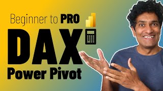 Learn Power Pivot amp DAX for Power BI with 20 Beginner to PRO Examples Sample file included [upl. by Lanaj]