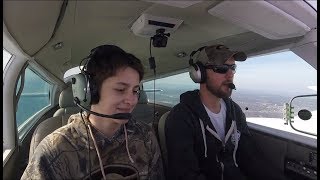 15 Years Old and Flying a Twin Engine Plane [upl. by Prestige]