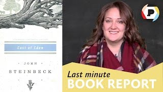 Comedian Jacqueline Novak presents John Steinbecks EAST OF EDEN  Last Minute Book Report [upl. by Dovev97]