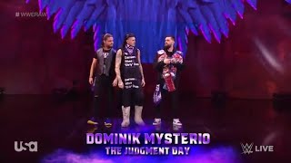 Dominik Mysterio Entrance  WWE Monday Night Raw January 22 2024 [upl. by Katt]