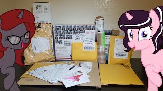 Fanmail Unboxing Video 1 with Magpiepony and TheLostNarrator [upl. by Damalus]