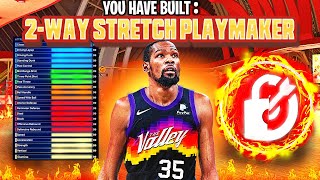 THIS 2WAY STRETCH PLAYMAKER BUILD WILL BREAK NBA 2K24 GAMEBREAKING BEST BUILD NBA 2K24 NEXT GEN [upl. by Htesil]